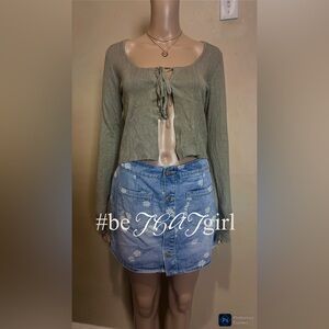 Pointelle Flyaway Cardigan